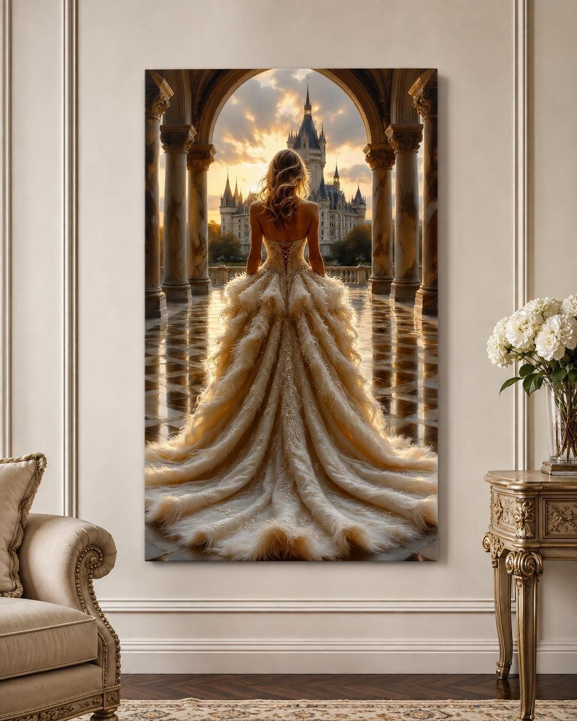 Fantasy Woman Acrylic Wall Art Prints - Image 4