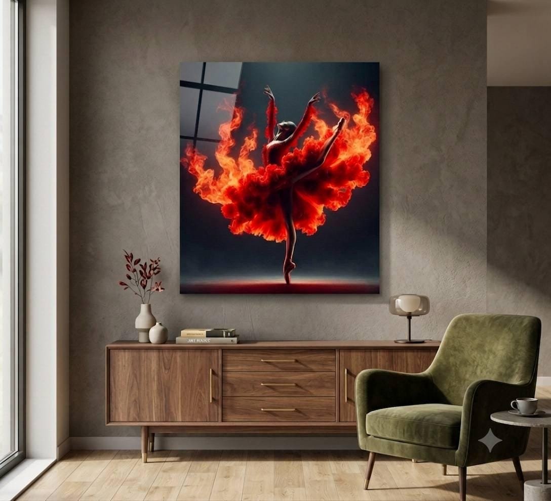 Ballerina Acrylic Wall Art for Dance Studios & Homes - Image 6