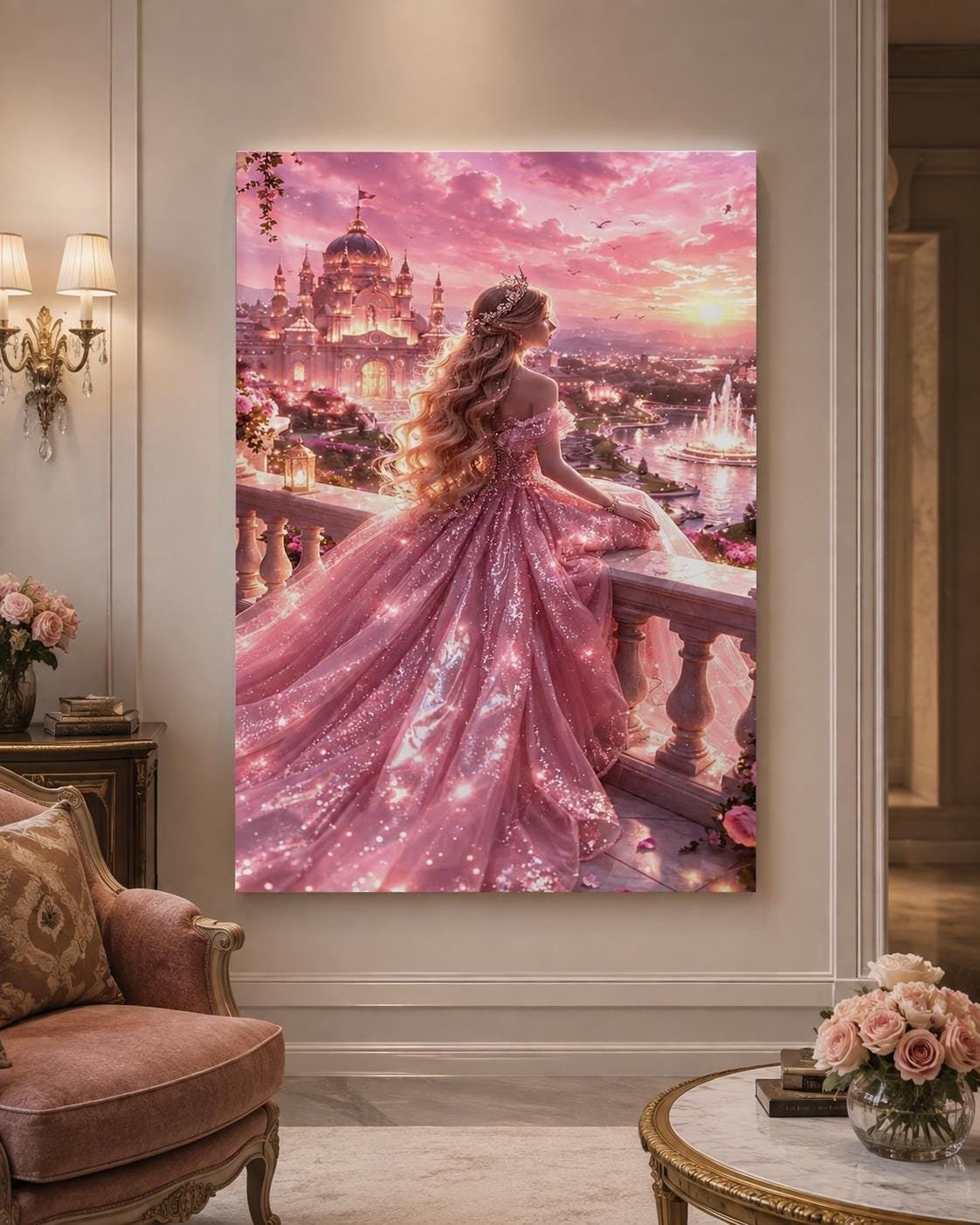 Fantasy Woman Acrylic Wall Art Prints - Image 6