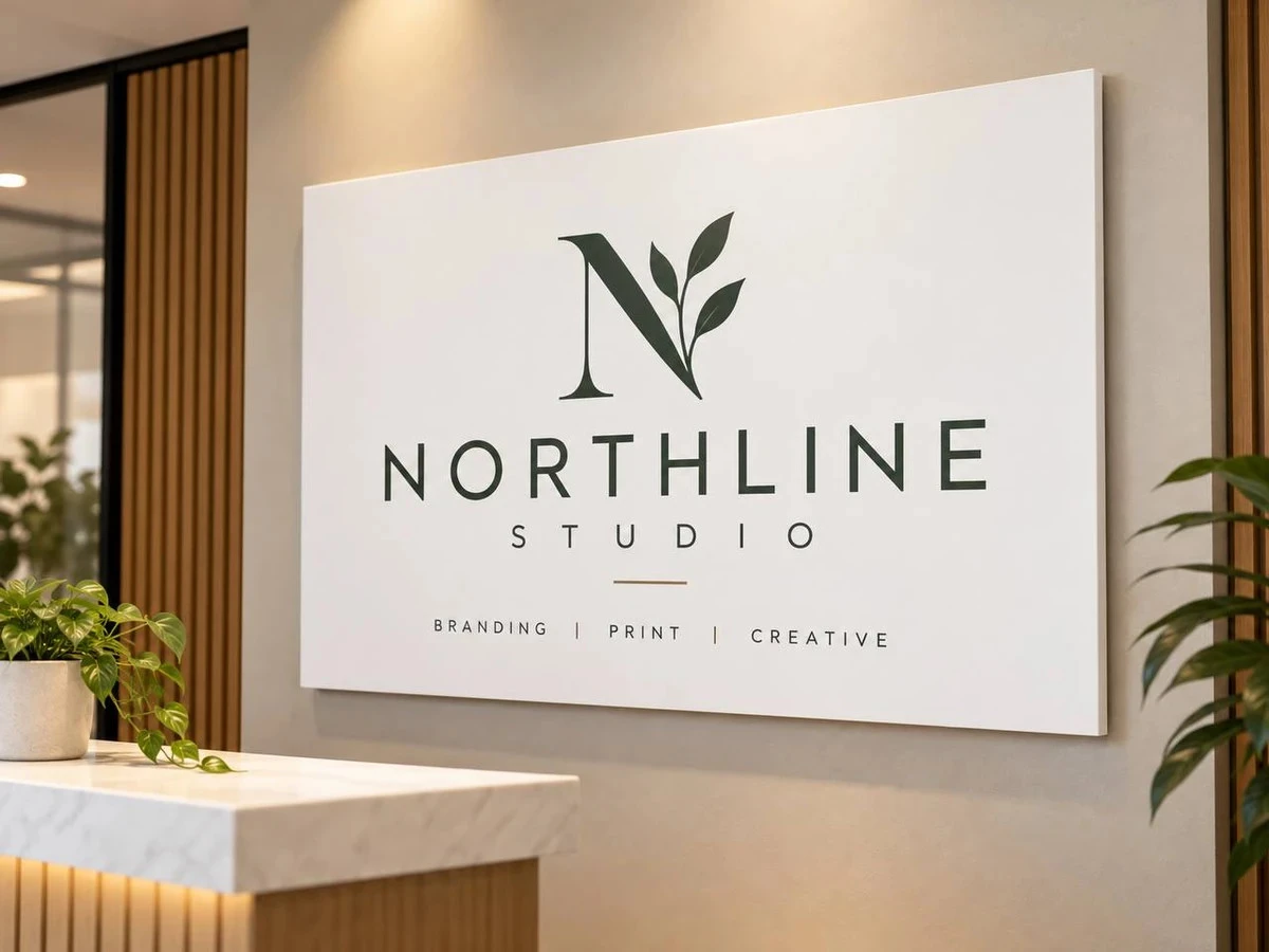 NORTHLINE STUDIO PVC sign