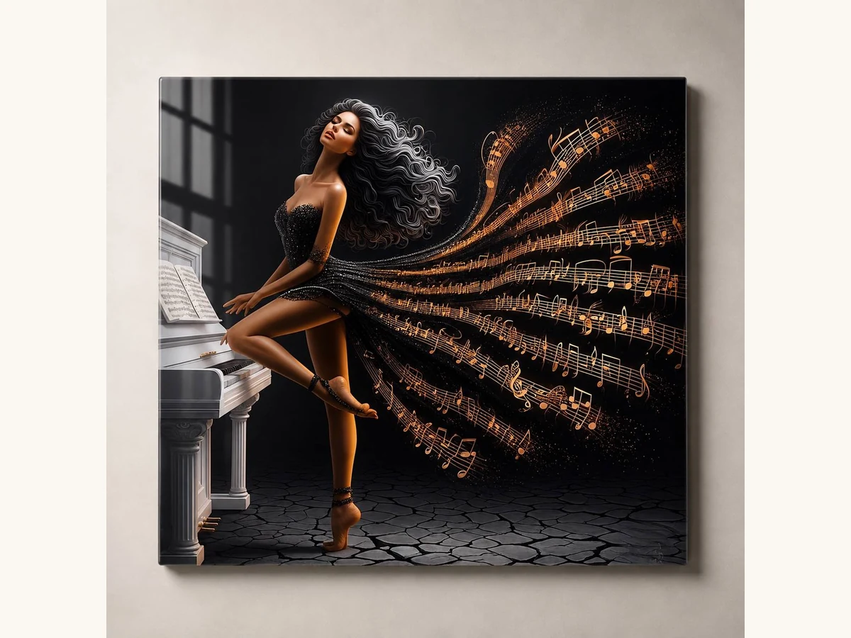 Music inspired wall art